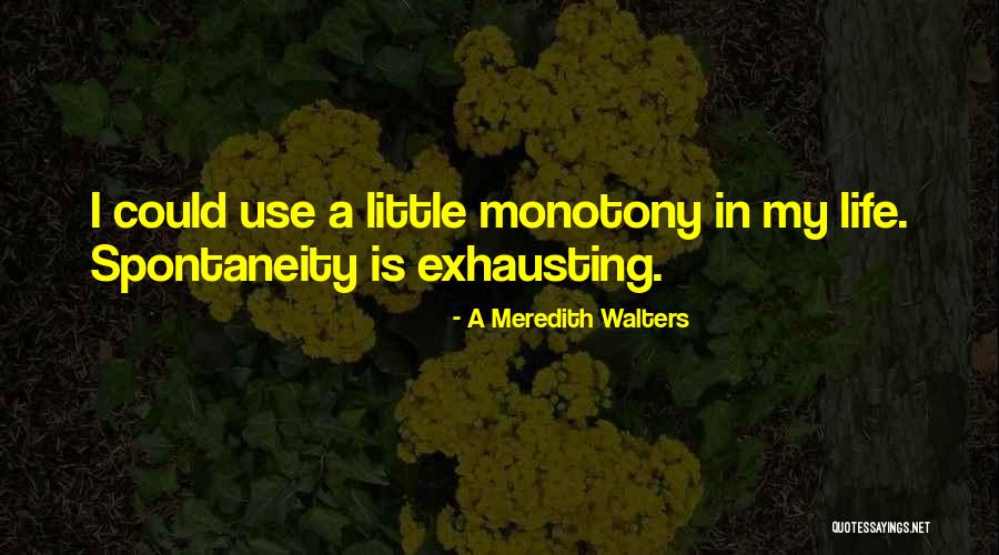 Meredith Life Quotes By A Meredith Walters Meredith Life Quotes By A Meredith Walters