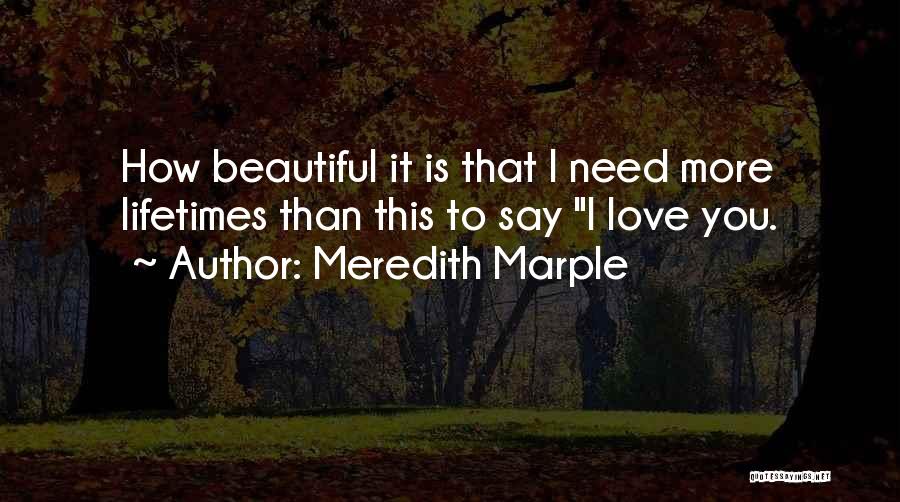 Meredith Marple Quotes 2210600