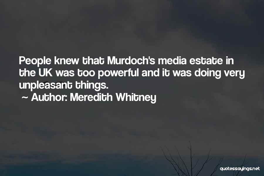 Meredith Quotes By Meredith Whitney