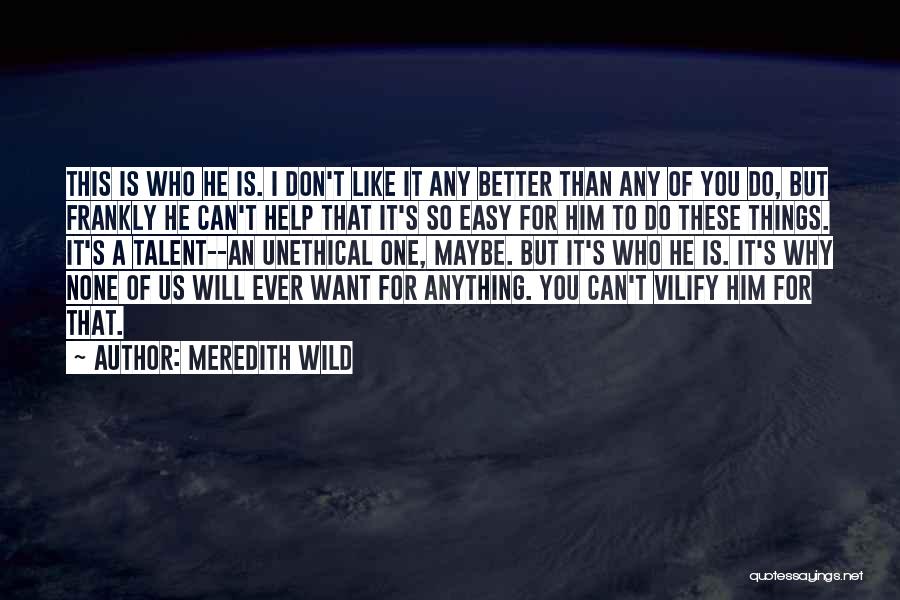 Meredith Wild Quotes 520997
