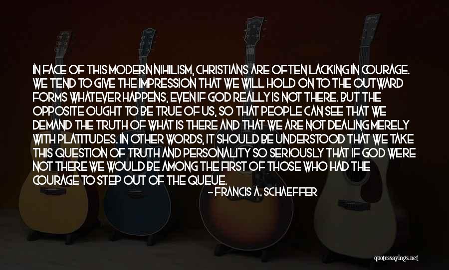 Merely Quotes By Francis A. Schaeffer Merely Quotes By Francis A. Schaeffer