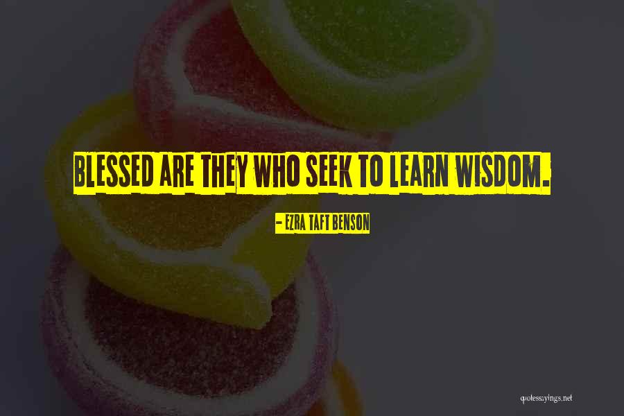 Merengkuh Adalah Quotes By Ezra Taft Benson Merengkuh Adalah Quotes By Ezra Taft Benson