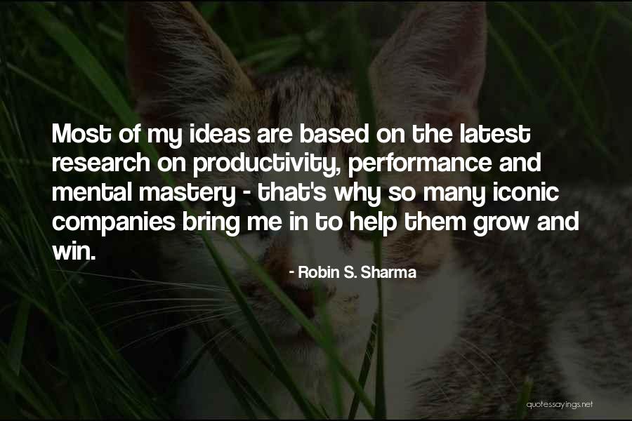Mergeler Quotes By Robin S. Sharma Mergeler Quotes By Robin S. Sharma