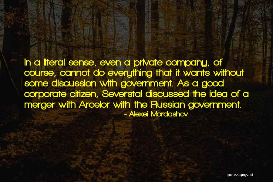 Merger Quotes By Alexei Mordashov Merger Quotes By Alexei Mordashov