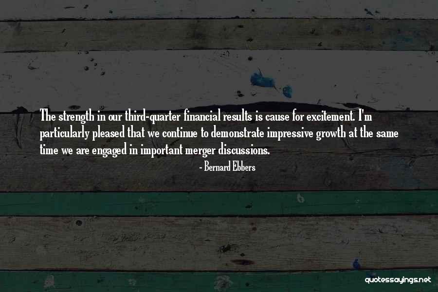 Merger Quotes By Bernard Ebbers Merger Quotes By Bernard Ebbers