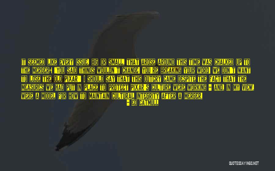 Merger Quotes By Ed Catmull Merger Quotes By Ed Catmull
