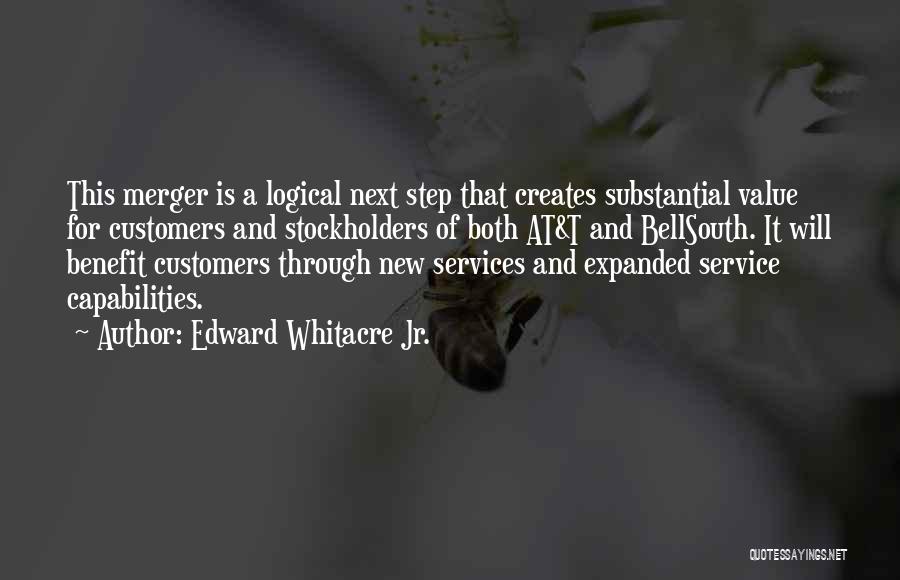 Merger Quotes By Edward Whitacre Jr.