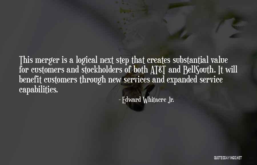 Merger Quotes By Edward Whitacre Jr.