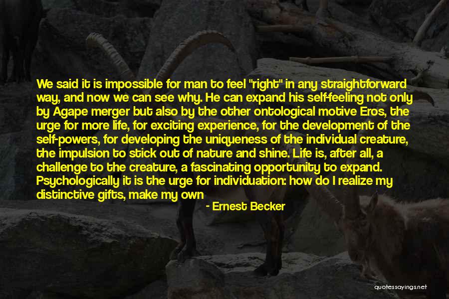 Merger Quotes By Ernest Becker Merger Quotes By Ernest Becker