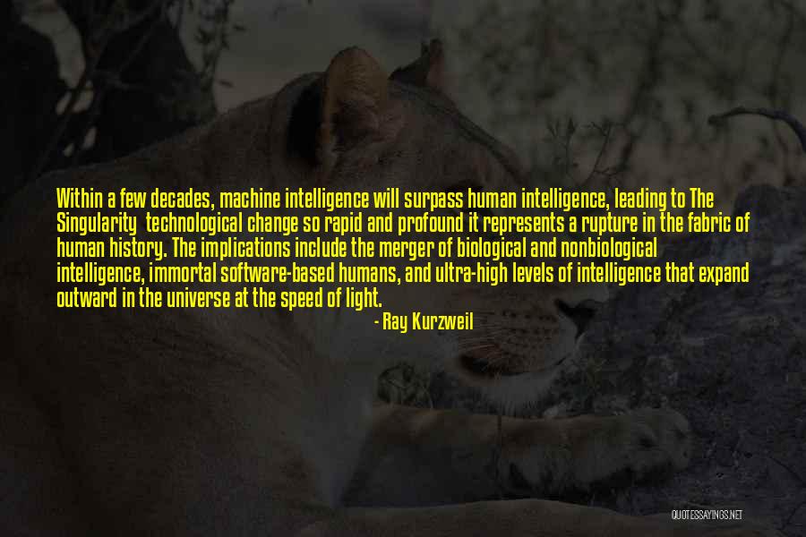 Merger Quotes By Ray Kurzweil Merger Quotes By Ray Kurzweil
