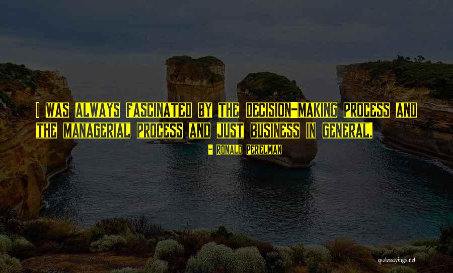 Mergulhar Com Quotes By Ronald Perelman Mergulhar Com Quotes By Ronald Perelman