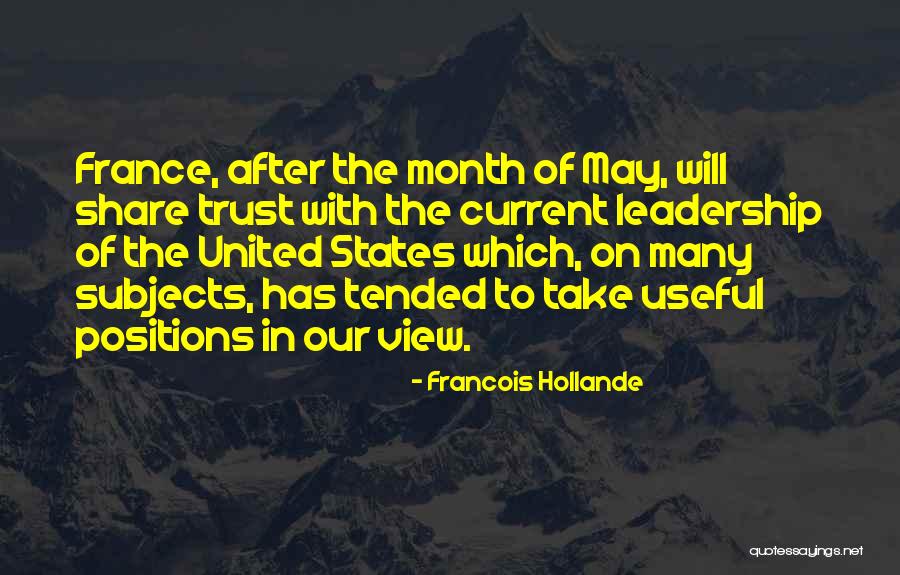 Meri Jaan Quotes By Francois Hollande