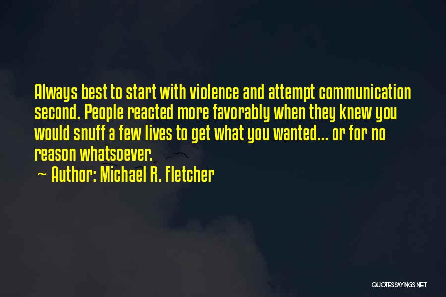 Meribahs Split Quotes By Michael R. Fletcher