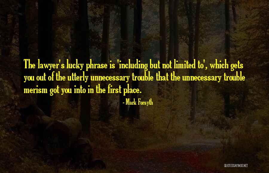 Merism L Quotes By Mark Forsyth Merism L Quotes By Mark Forsyth