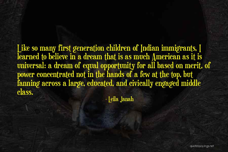 Merit Based Quotes By Leila Janah Merit Based Quotes By Leila Janah