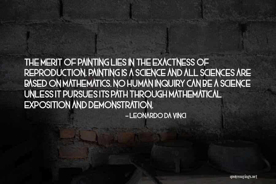 Merit Based Quotes By Leonardo Da Vinci