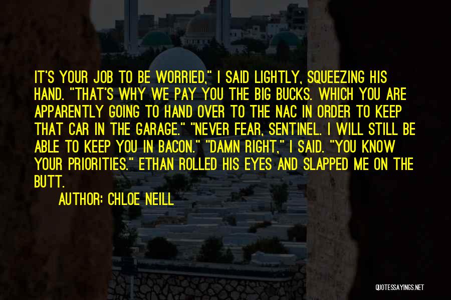 Merit Pay Quotes By Chloe Neill