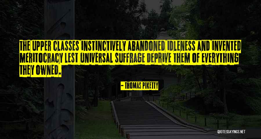 Meritocracy Quotes By Thomas Piketty Meritocracy Quotes By Thomas Piketty
