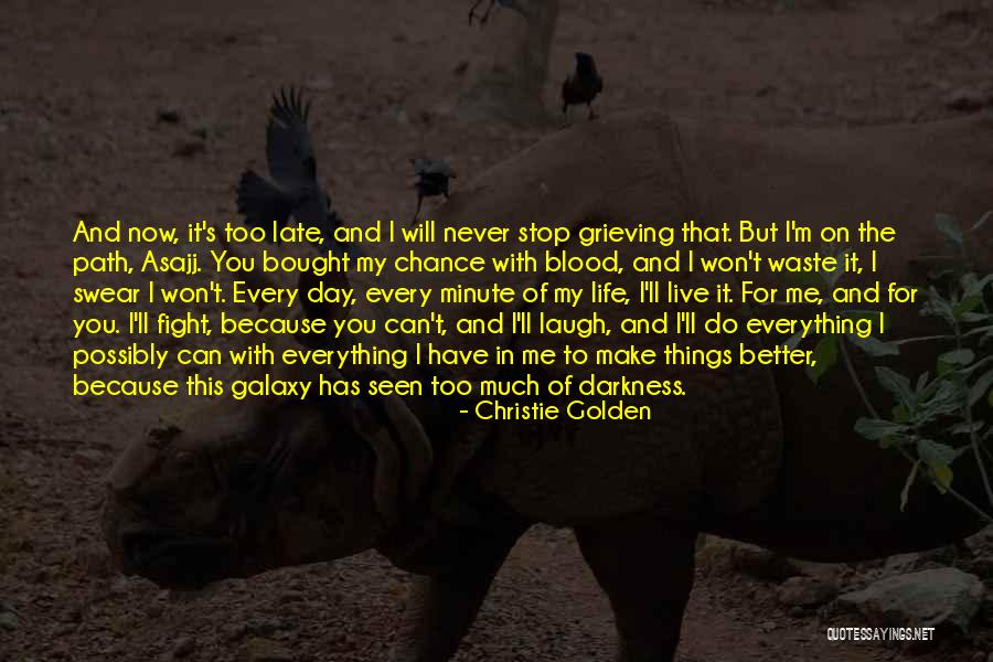 Merivale Vision Quotes By Christie Golden Merivale Vision Quotes By Christie Golden