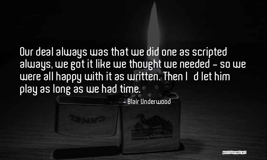 Merizalde Quotes By Blair Underwood Merizalde Quotes By Blair Underwood