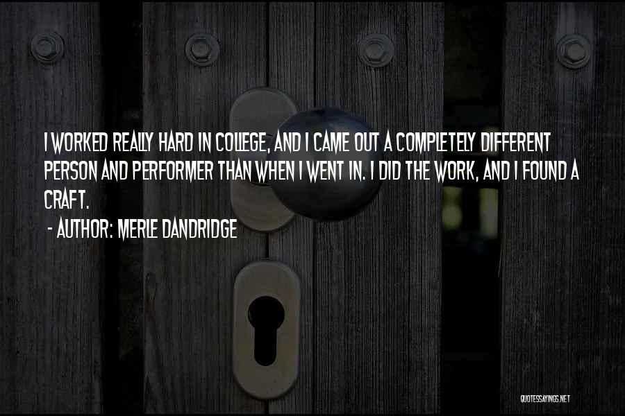 Merle Dandridge Quotes 569532