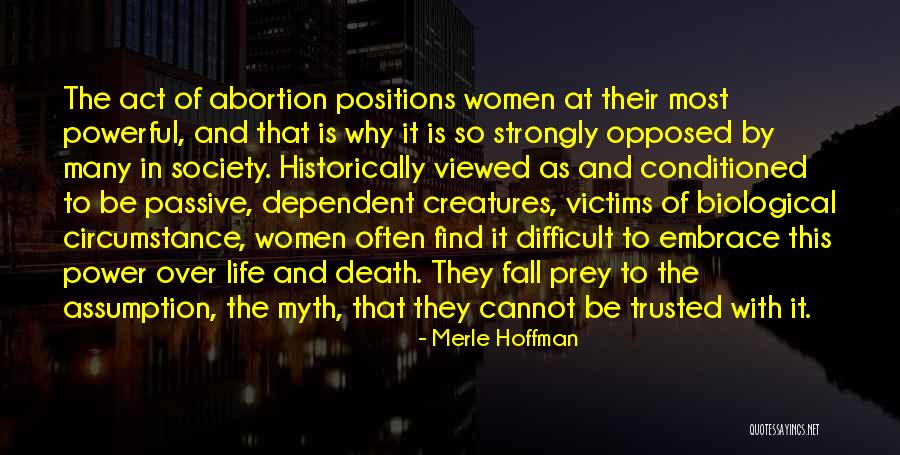 Merle Hoffman Quotes 1953577