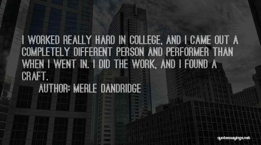 Merle Quotes By Merle Dandridge