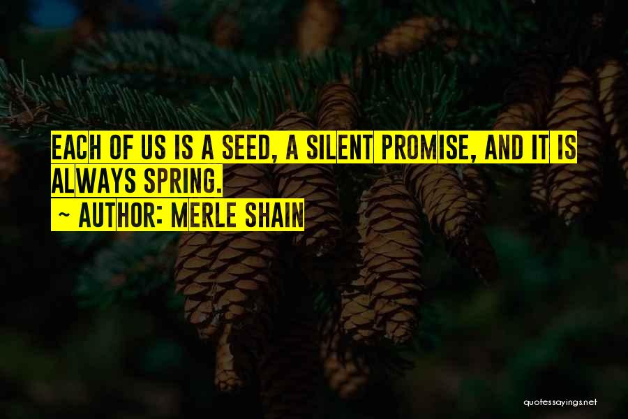 Merle Quotes By Merle Shain