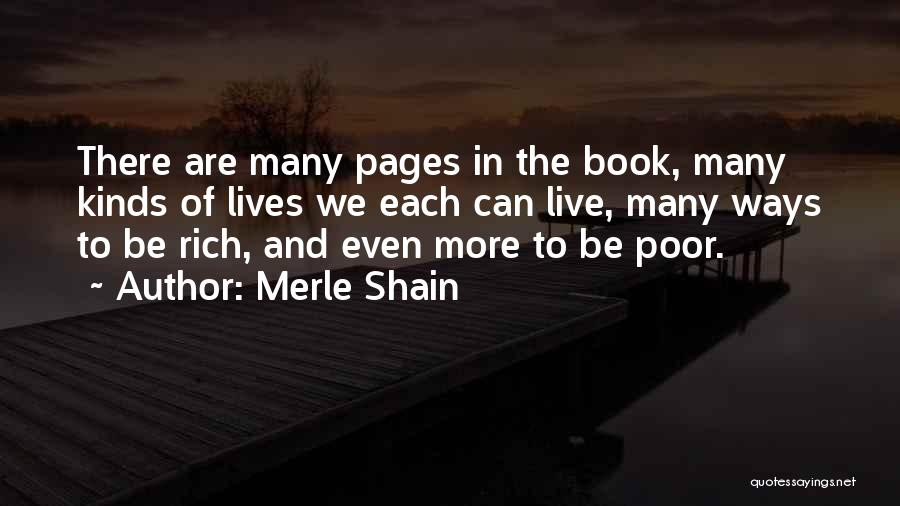 Merle Shain Quotes 1411071