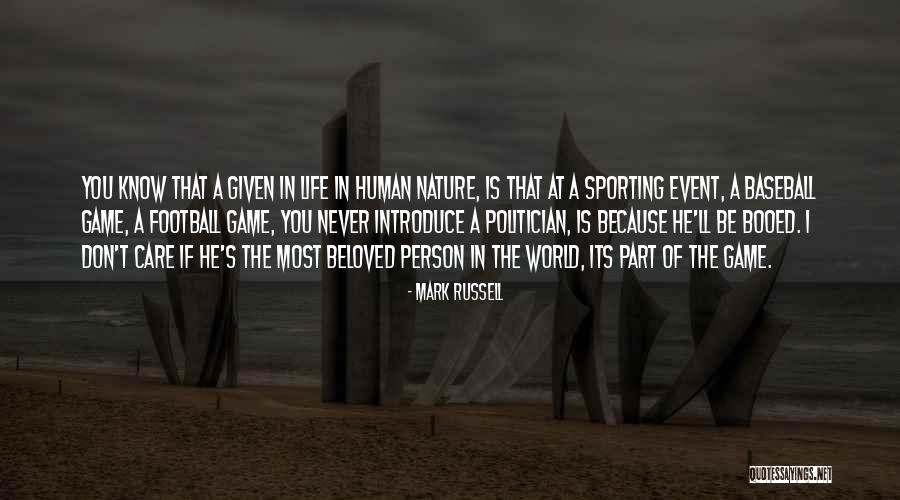 Meroli Quotes By Mark Russell
