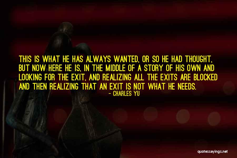 Merrideth Hawk Quotes By Charles Yu Merrideth Hawk Quotes By Charles Yu