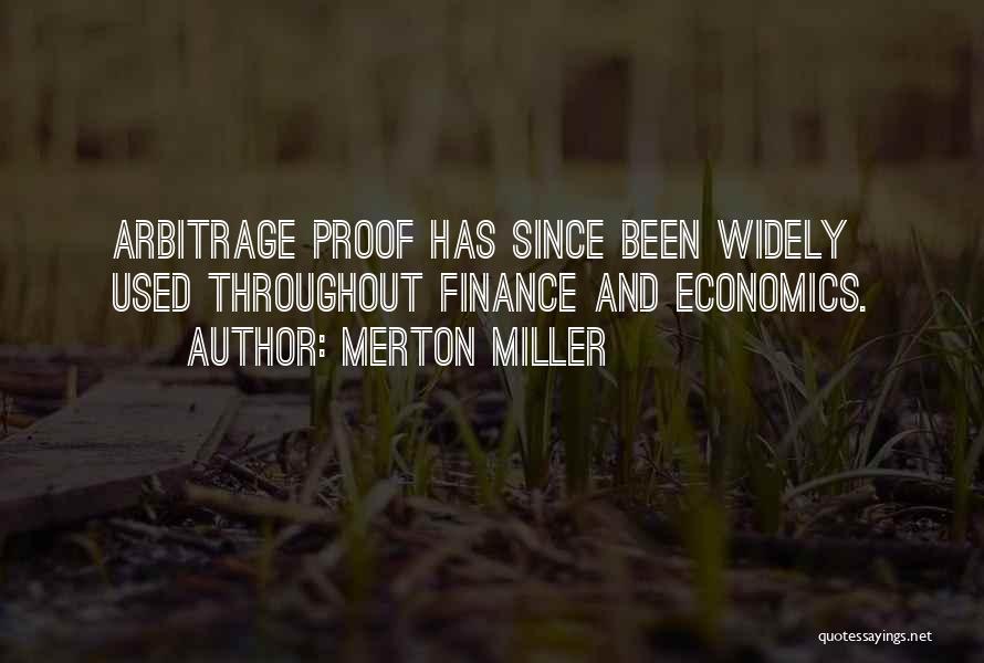 Merton Miller Quotes 1060452