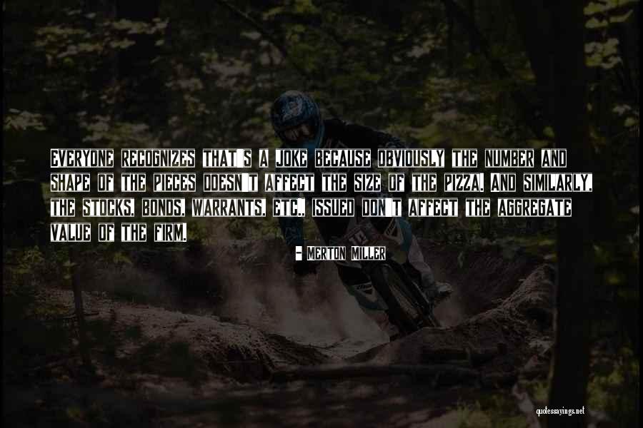 Merton Miller Quotes 1596882 Merton Miller Quotes 1596882
