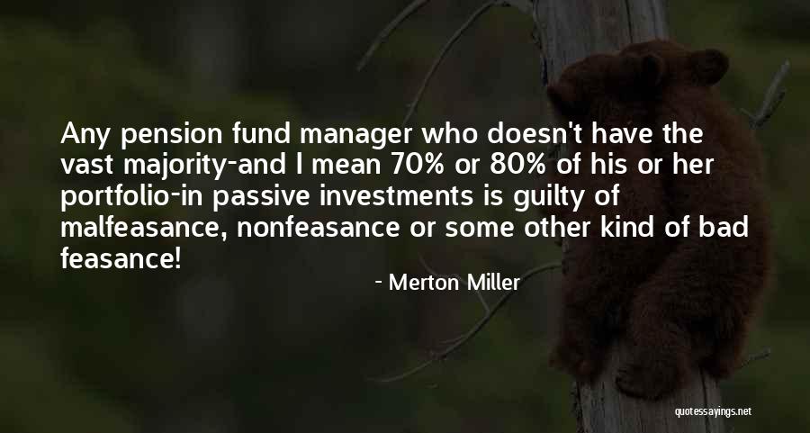 Merton Miller Quotes 2148368