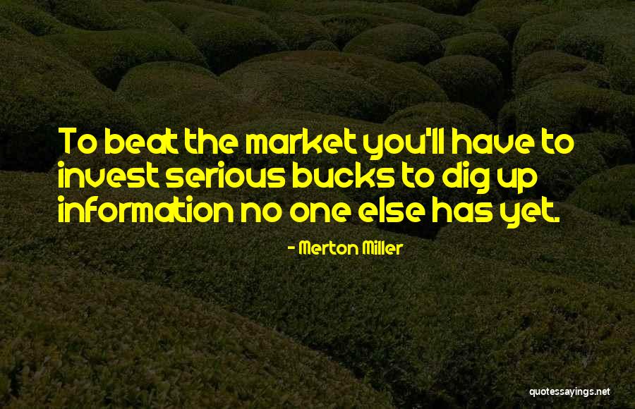 Merton Miller Quotes 600443