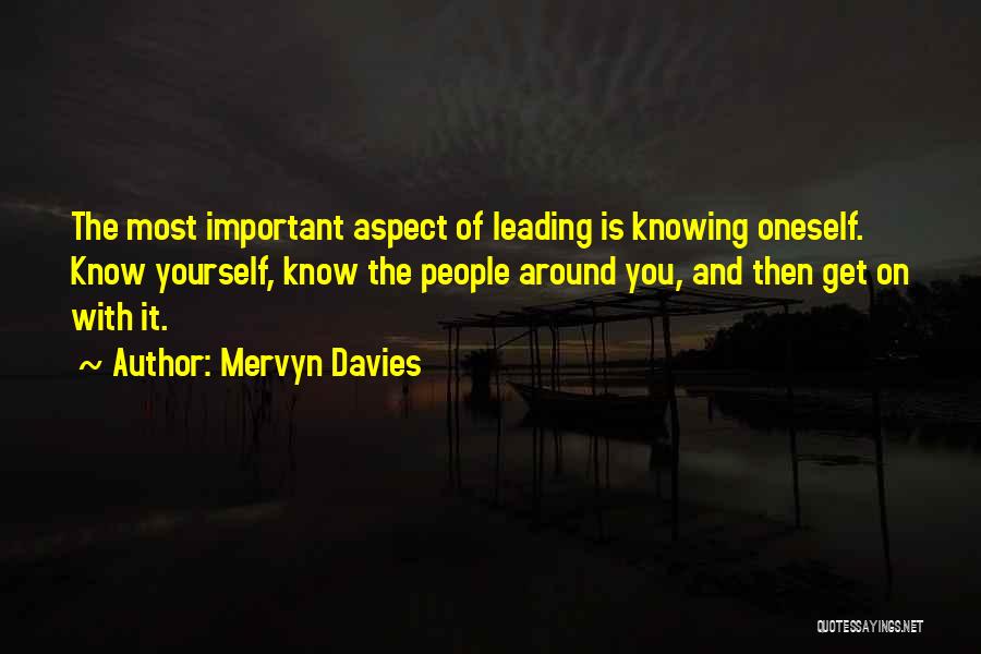 Mervyn Davies Quotes 83085