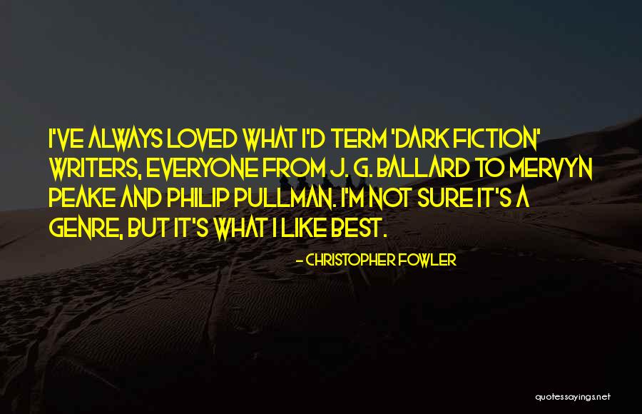 Mervyn Quotes By Christopher Fowler Mervyn Quotes By Christopher Fowler