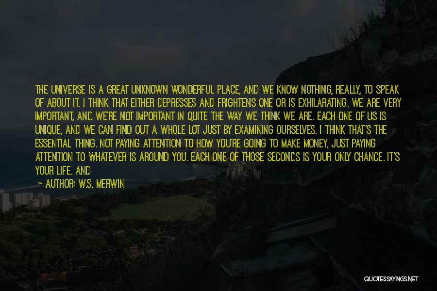 Merwin Quotes By W.S. Merwin