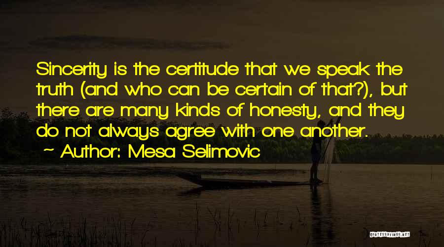 Mesa Selimovic Quotes 1571278