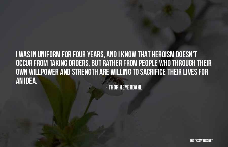 Mescolare Quotes By Thor Heyerdahl Mescolare Quotes By Thor Heyerdahl