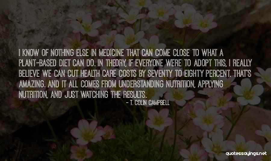 Meselson And Stahls Experiment Quotes By T. Colin Campbell Meselson And Stahls Experiment Quotes By T. Colin Campbell