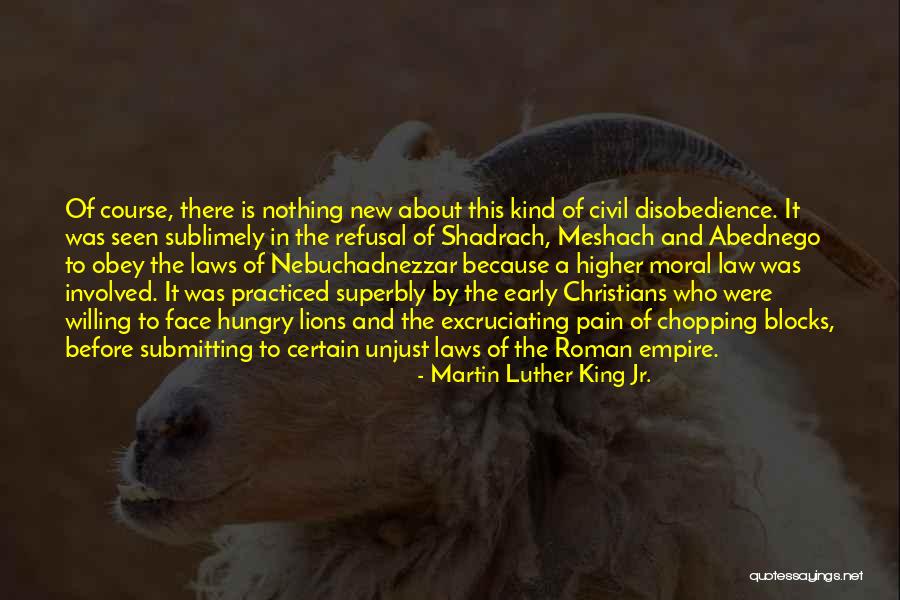Meshach Abednego Quotes By Martin Luther King Jr. Meshach Abednego Quotes By Martin Luther King Jr.