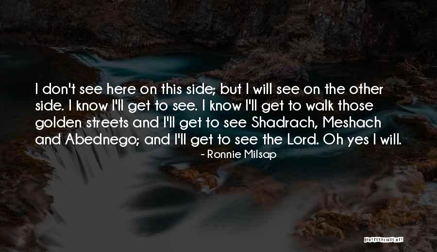 Meshach Abednego Quotes By Ronnie Milsap Meshach Abednego Quotes By Ronnie Milsap