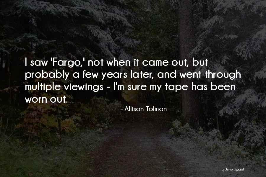 Meshwork Tutorial Quotes By Allison Tolman Meshwork Tutorial Quotes By Allison Tolman