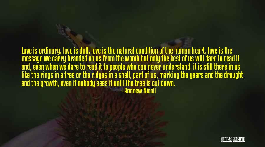 Message Heart Quotes By Andrew Nicoll
