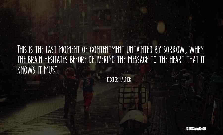 Message Heart Quotes By Dexter Palmer