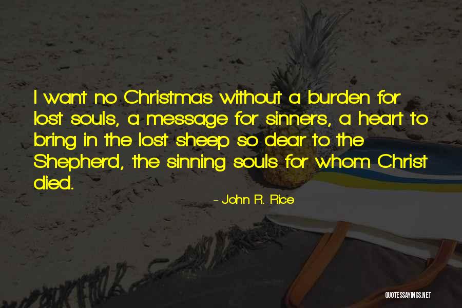 Message Heart Quotes By John R. Rice