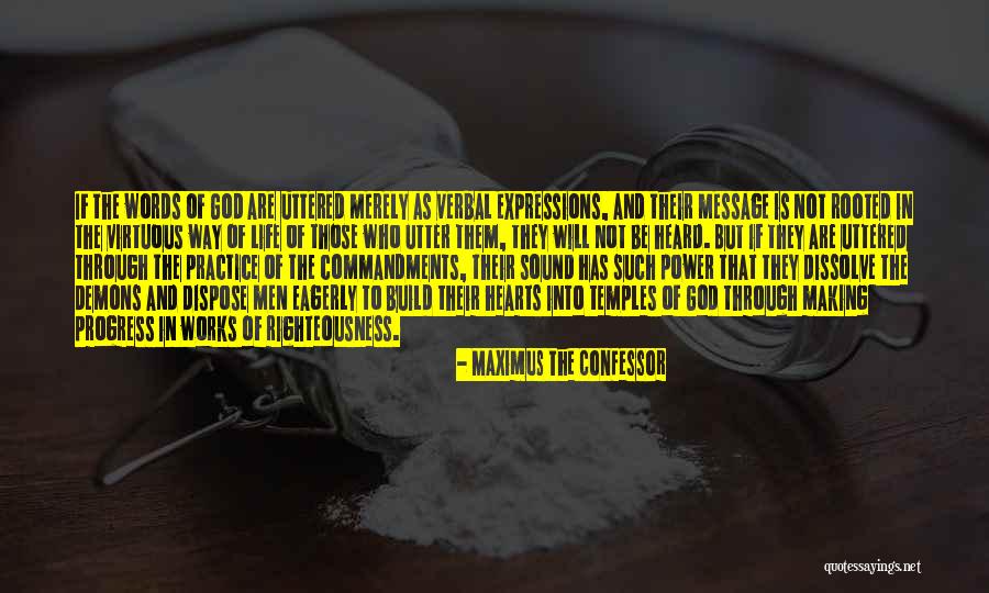 Message Heart Quotes By Maximus The Confessor