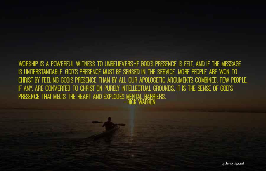Message Heart Quotes By Rick Warren