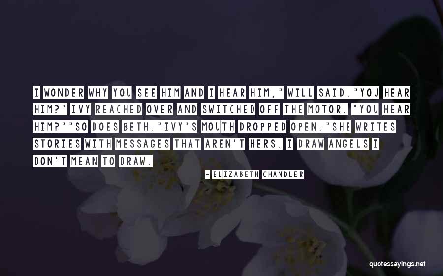 Messages From Angels Quotes By Elizabeth Chandler Messages From Angels Quotes By Elizabeth Chandler